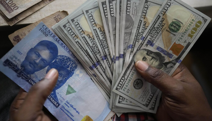 CBN data shows the naira gaining 1.26% at the NFEM, trading near ₦1,400 per dollar amid sustained FX market reforms.