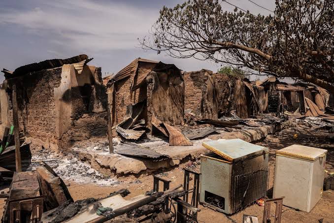image of destroyed livelihood by suspected boko haram  in Kwara State
